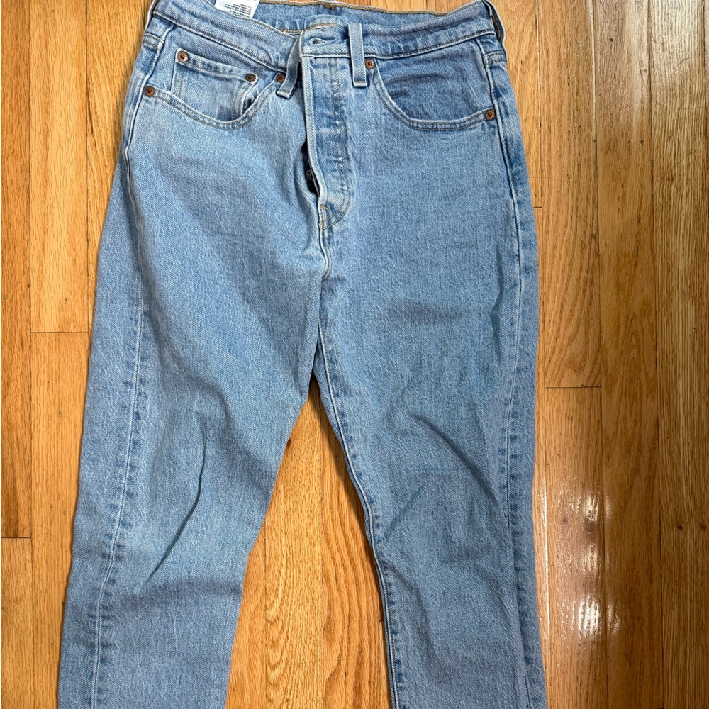 Levi's Light Blue Skinny Jeans for Women